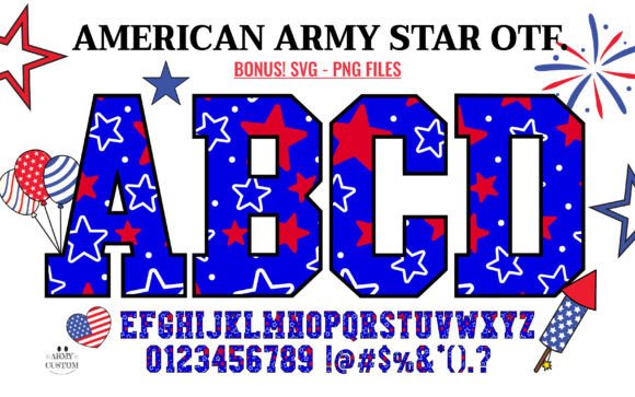 American Army: Typography for Patriotic Design