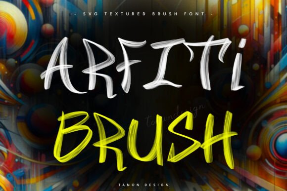 Arfiti Brush: Elevate Your Designs with Bold SVG Typography