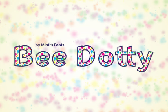 Discover Bee Dotty: A Playful Color Font for Vibrant Projects