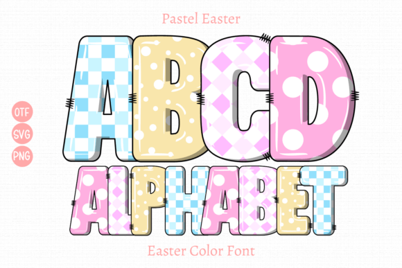 Embrace Spring with the Pastel Easter Color Font