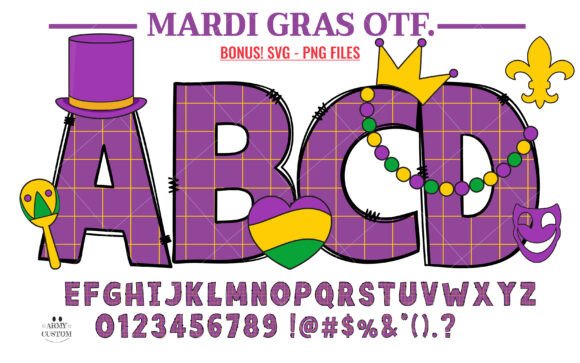 Mardi Gras Table: A Designer's Guide to Festive Typography