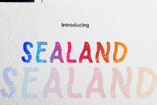 Sealand: A Modern Maritime Font for Dynamic Design
