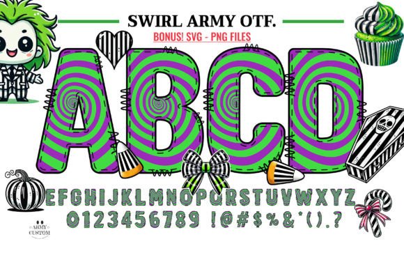 Swirl Army: A Dynamic Force in Modern Graphic Design