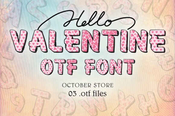 Valentine Alphabet Love: Typography That Speaks the Language of Romance