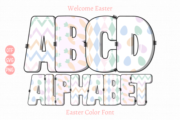 Welcome Easter: A Vibrant Font for Joyful Design